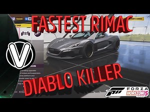 Forza Horizon 5 | CRAZY RIMAC CONCEPT 2 Drag Build And Tune *DIABLO KILLER* (Forza Horizon 5 Guides)