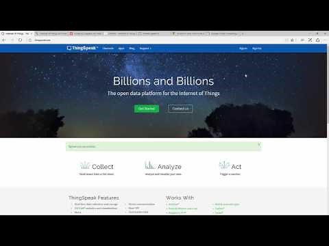 Basics of ThingSpeak a Simple Internet of Things Platform