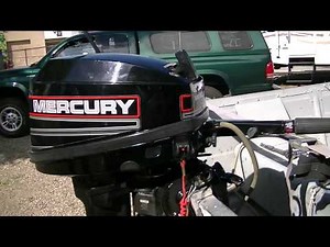 1996 15 hp MERCURY OUTBOARD