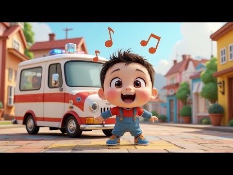 Ambulance Song – How Many Helpers Arrive | Fun Kids Song | Educational Nursery Rhyme