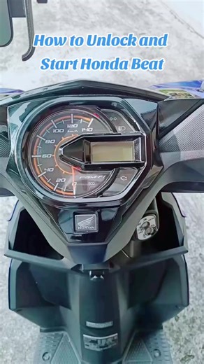 How to Unlock and Start Honda Beat