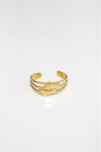 10k Solid Gold Toe Ring, Feet Style Ring, Waterproof Band Toe Ring - Adjustable Gold Foot Toe Ring - 10k Stamped, Gift for Her, Yellow - Etsy
