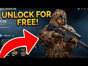 How to Unlock Sasquatch Operator in Warzone FOR FREE! (Unlock Jack Links/Ghillie Suit 2025)