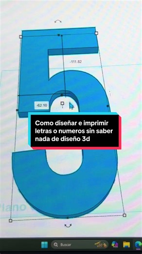 Diseña e Imprime Letras y Números sin Saberes Previos