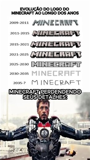 A LOGO do Minecraft está SUMINDO! 💀😢 #alizasehar