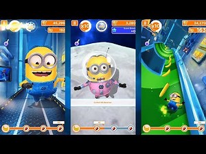Despicable Me - Minion Rush Gameplay level 1-4