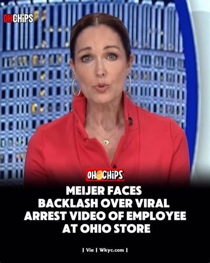 OH Chips on Instagram: "The #Meijer supermarket chain is facing backlash for a video that shows police arresting a Northeast #Ohio store employee accused of stealing. The incident in Seven Hills happened March 7, 2024, but the footage is gaining traction now, with social media users on platforms like TikTok and X using hashtags like #JusticeForJames and #BoycottMeijer. Via | Wkyc.com |"
