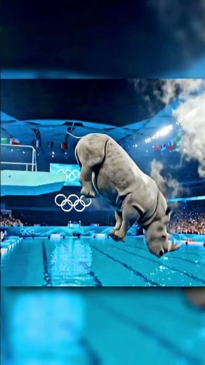Epic Animal Olympic Dives: Wins the Gold Medal? 🏅 Diving Performance Highlight 2025