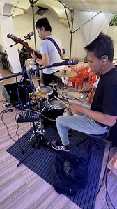 Soundcheck!!!! #gig #lightweightdrums #Prima #diyprojects #gig #minikit #customdrums #diy #noshells | DEUEL