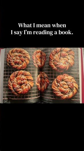 When a Baker Says They’re Reading a Book