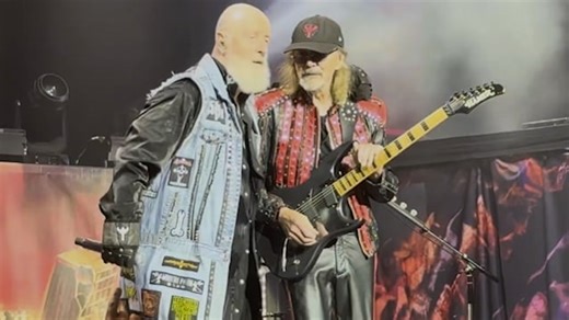Watch: GLENN TIPTON Rejoins JUDAS PRIEST On Stage In London During Summer 2025 European Tour