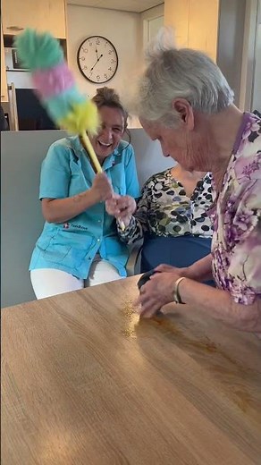 Reablement games deel 1 - poetsrace - met Joël Kruisselbrink