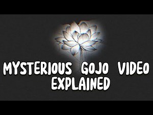 JJK's Mysterious 12 HOUR Gojo Video EXPLAINED