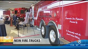 New fire trucks delivered to County Fire Authority
