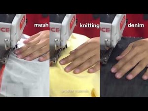 BRUCE X5S Light and heavy adjustable Super high power saving overLock machine