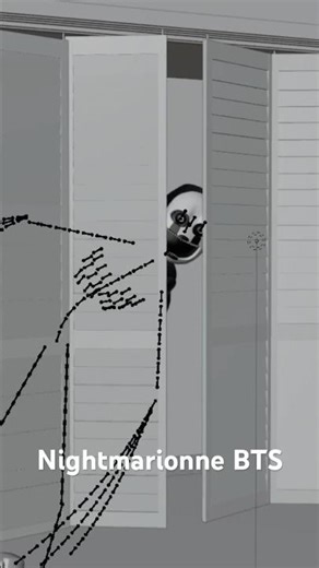 Nightmarionne animation used in my Night Terrors animation #blender #fnaf #fivenightsatfreddys #dbd