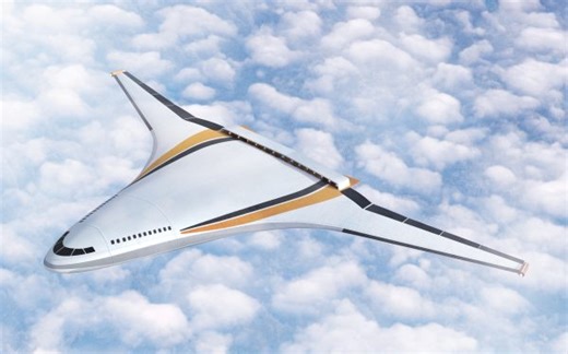 NASA N+3代大型客机N3-X概念设计方案