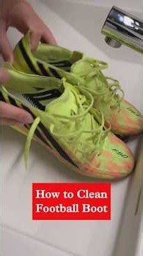 How to Clean Football Boot! 🥰