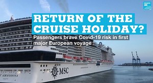 419K views · 256 shares |  The first major cruise ship to resume tours of the Mediterranean since the #coronavirus pandemic set sail from #Genoa in  #Italy on Sunday The voyage marks a major test for an industry that has been hard-hit by the #Covid19 crisis | FRANCE 24 English | Facebook