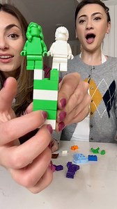 Who knew Legos could be this much fun!? Lego match the Logo challenge! Fail or Pass! How would you do? 👀🤨 #lego #comedyreels | We Wear Cute