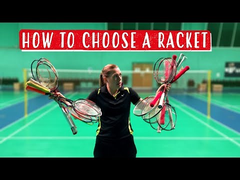 How To Choose The BEST BADMINTON RACKET For You