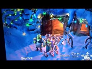Shrek the Halls - Shrek & the Gang see Santa Claus Flying on a Santa's Sleigh