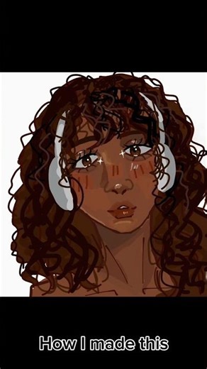 I couldn't record the time lapse because I was using Chrome Canvas #digitalart #art #illustrative