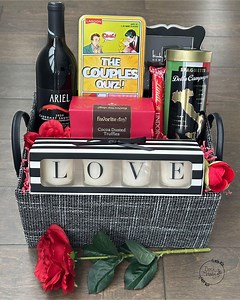 Couples Gifts, Wedding Gift Basket, Date Night, Anniversary Gift, Bride and Groom Gift, Bridal Shower, Engagement, Future Mr. and Mrs. - Etsy