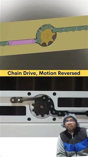 Chain Drive Explained in 30 Seconds ⚙️ | Engineering Life Hack #Shorts #engineering #remix