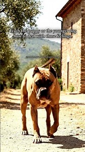 Teach Young Dogs How to Deal With Feelings #Shorts