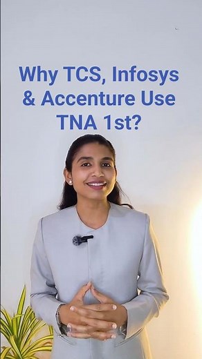 Why Infosys, Accenture & TCS Start Training with TNA | L&D Secret