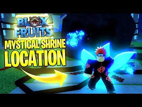 NEW Mythical Shrine Location | Blox Fruits Blue Moon Event