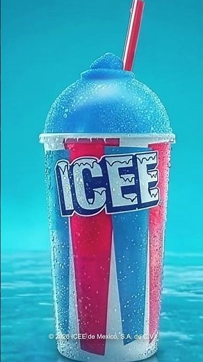 The coldest blue flavor you’ve ever tasted: New AMPER BLUEBERRY ICEE 🧊