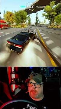 CarX Street on Wheel #Drifting #simdrifting #gaming #wheeldrifting #viral #trending