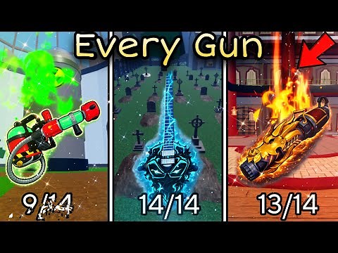 How to Get EVERY Gun in Blox Fruits! 🔫 (All Seas Explained)