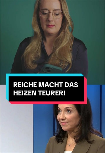 Die Regierung macht es mit dem neuen Teuer-Heizen-Gesetz wieder möglich, uneingeschränkt Gas- und Ölheizungen zu installieren. Die Kosten, die dabei für Mieter*innen entstehen, werden von Katherina Reiche gekonnt ignoriert – dabei haben Wirtschaftsexpert*innen bereits ausgerechnet, dass die neue Gasquote deutlich teurer für die Menschen wird. 👆 Statt immer nur Politik für die Gas-Lobby zu machen, muss sich Katherina Reiche endlich für die Menschen in diesem Land einsetzen! @Katharina Dröge