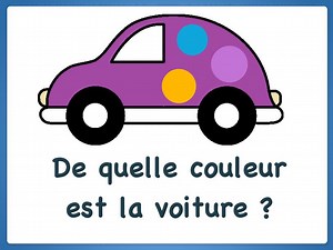 De quelle couleur est la voiture?