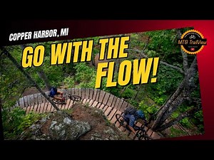 The Flow Trail Copper Harbor | Full Downhill Run into Daisy Dukes