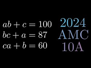 AMC 10A 2024/2025 Problem 23 Solution & Walkthrough | AIME & USA(J)MO Prep