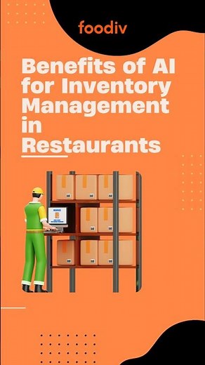 AI makes inventory management easier, and faster for your restaurant. #ai #inventorymanagement