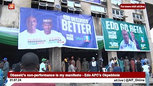 2.5K views · 37 reactions | Obaseki's non performance is my manifesto - Edo APC's Okpebhole | AIT Online | Facebook