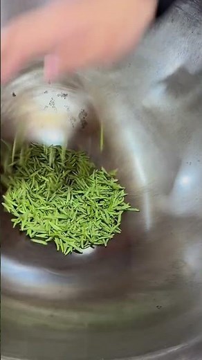 手作り炒茶の全工程を大公開🔥 #tea #food