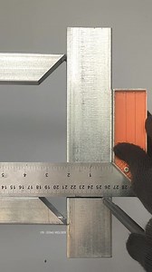 Smart idea to make thin square tube. #welding #welder #metalwork #fyp #joinning #fabrication | Iding Welder