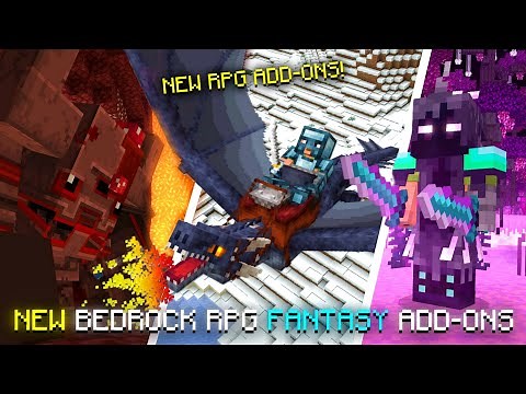 Best Fantasy RPG Add-Ons for Minecraft Bedrock 1.21+ (Survival RPG!)