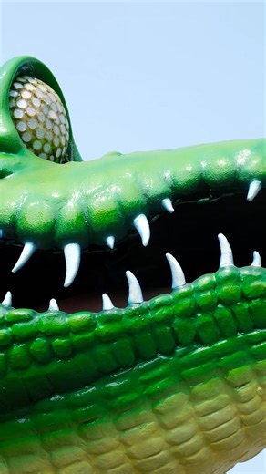 Meet Al E. Gator, a snappy new addition to our Mardi Gras fleet. 🐊 Catch the gator in action during The Big Parade, sponsored by MGM Springfield, daily at 6pm during #TheBigE! | The Big E