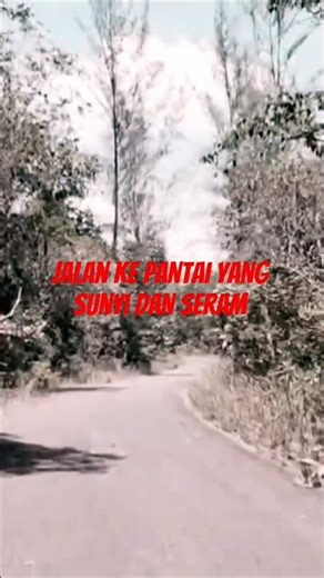Menyusuri Jalan Ke Pantai Yang Sunyi Dan Seram