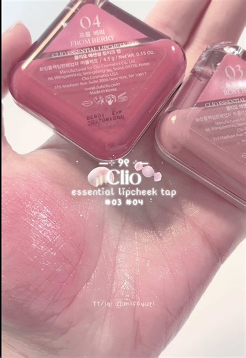 CLIO Cosmetics Lip & Cheek Products Review