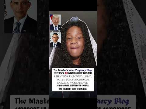 REPENT FOR SUPPORTING THE WICKED (By: The Master's Voice Prophecy Blog)