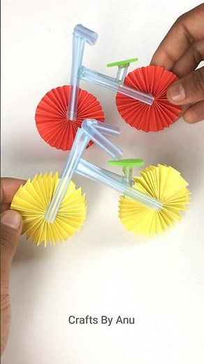 Easy To Make Bicycle | Paper Origami Cycle | Easy Paper Craft | #shorts