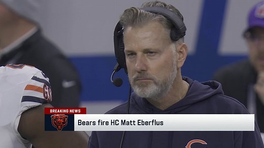 Rapoport: Bears fire HC Matt Eberflus after 4-8 start to his third season | 'NFL GameDay Kickoff'
